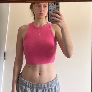 Hot Pink Small Zara Tank Top